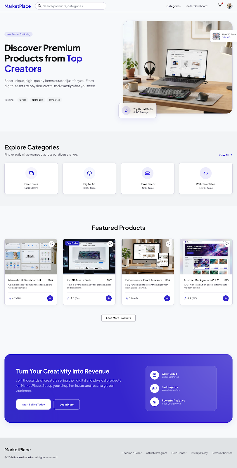 Modern Marketplace